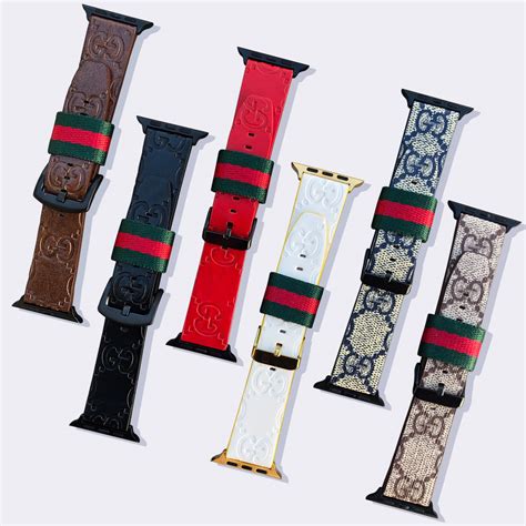 gucci apple watch band amazon|gucci watch with interchangeable bands.